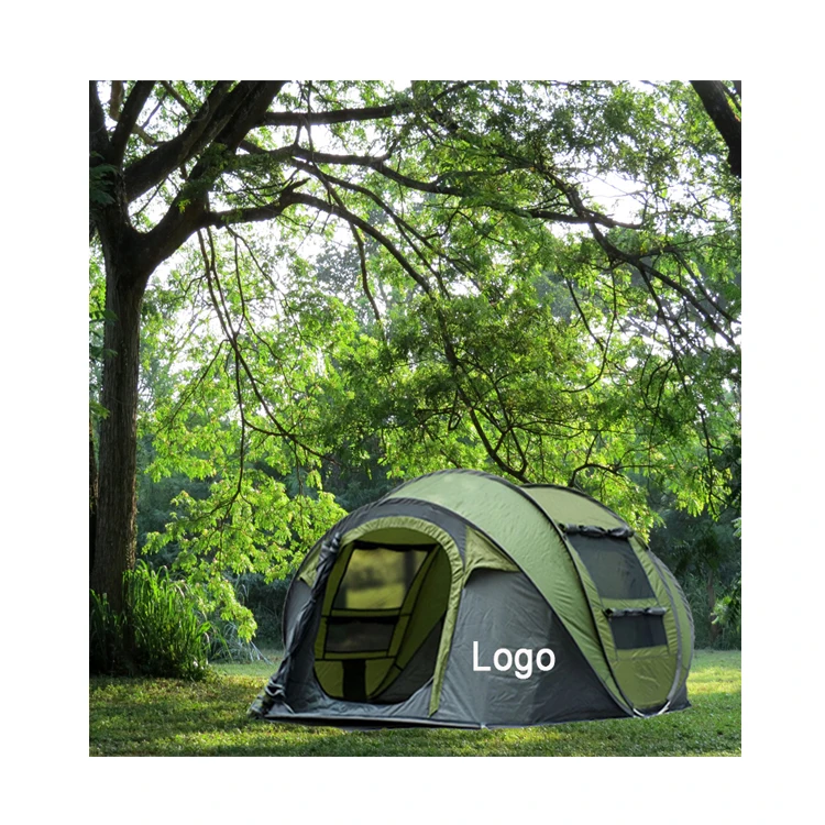 Lightweight Tourist Mountaineering Wholesale Popup 4-6 Person Family Camping Outdoor Pop Up Tents