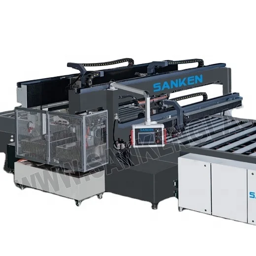 Горячий продукт от производителя, высокоскоростная четырехсторонняя стеклянная машина с прямой окантовкой