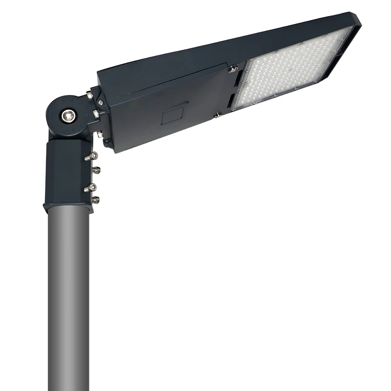 2021 ETL DLC certified solar 13500Lm 145 Lm/w IP65 photocell 160 watts led street light fittings garden light outdoor