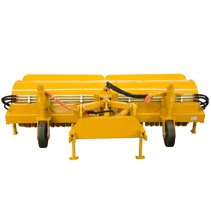 HCN NEW 0201 series Angel Broom for sweep brushes skid steer loader