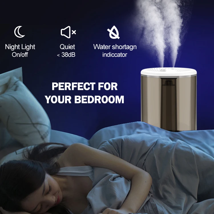 Upgrade Explosive Models Humidifier Ultrasonic Nano Spray Humidifier For Home Office Living Room 3L 200ML/H