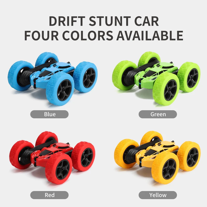 Topsky 2.4g Electric Double Sides Remote Control Stunt Car Drift Car Toy Vehicle Radio Control Toys Remote Control rc toys