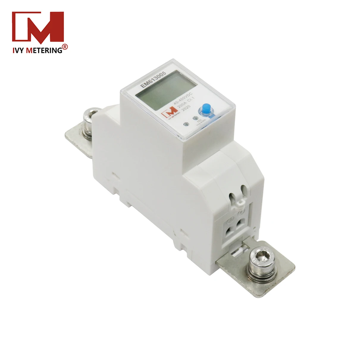 Low Voltage 8-48V Shunt RS485 DC Din Rail Energy Monitor Smart Meter for Battery Energy Storage