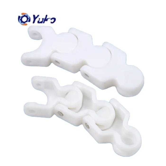 Factory standard 1700 1702 POM Plastic Curve Chain  Dragon Conveyor Chains