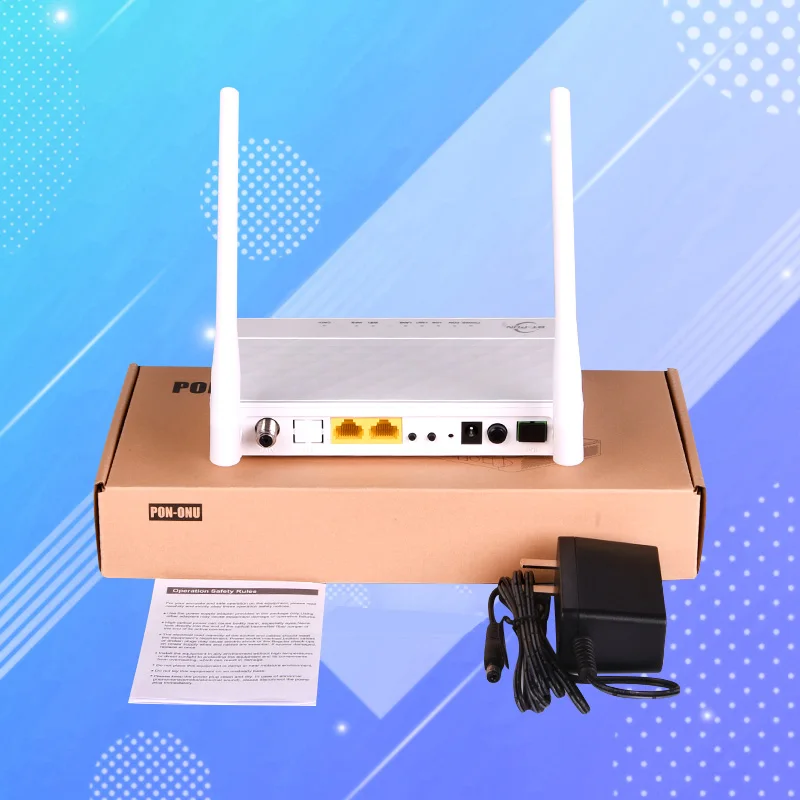 Bt-Pon Shenzhen Manufacturer Apc Ftth 1Ge 1Fe Rf Con Wifi Xpon Ont Gpon Onu Catv