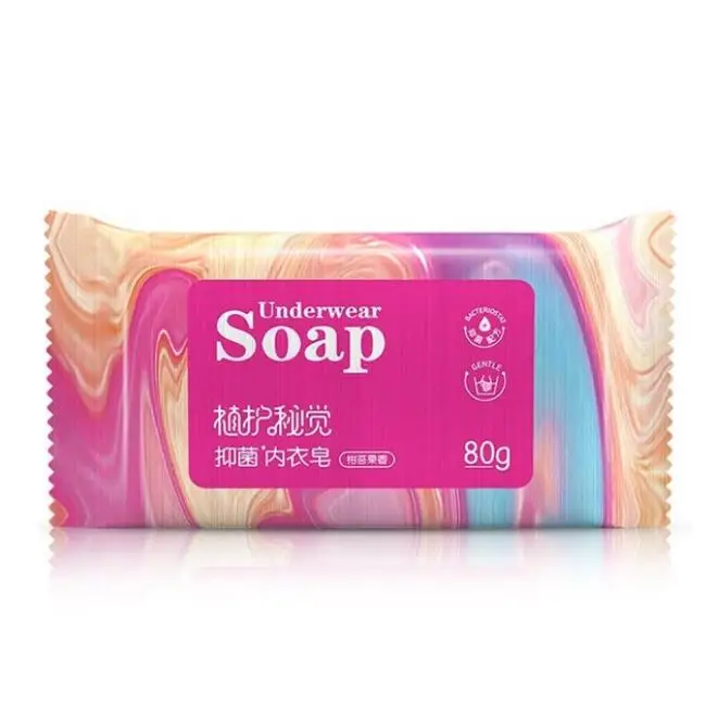 Laundry 80 g*6 Packing Soap Wholesale Adult Unisex Underwear Soaps Toilet Soap Cleaning Cloths
