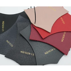 Recycled leather 58% bovine fiber bonded leather GRS certified  recycled genuine leather for bags upholstery