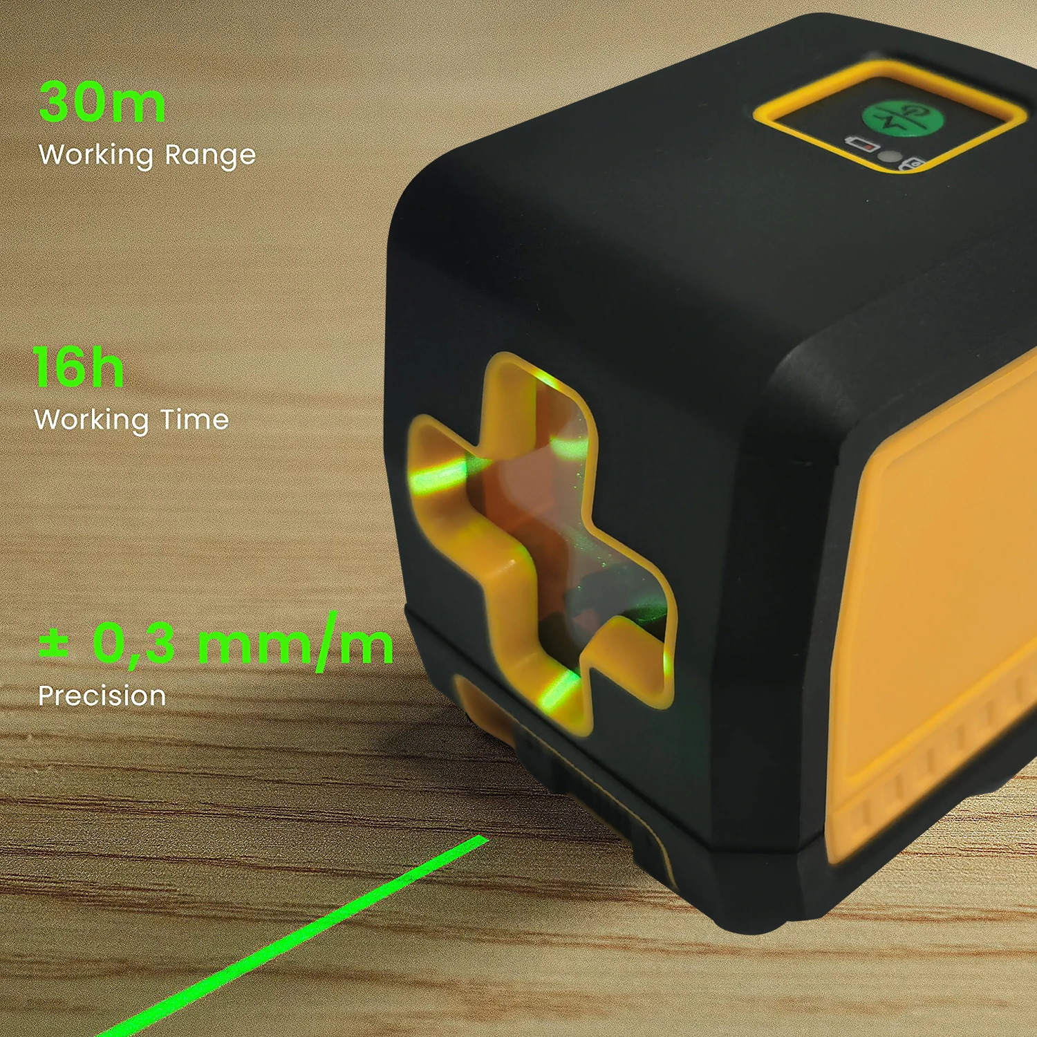 plineasy mini green beam single module 2 lines cross line laser level nivel laser with magnetic bracket