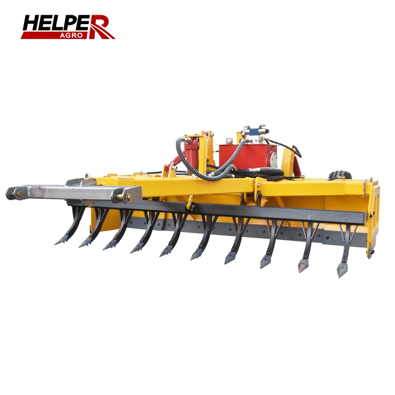 New agricultural satellite grader Large towed satellite grader soil leveling machine