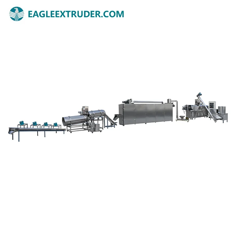 New Automatic Corn Puffed Snacks Making Machine Extruder Production Line for Cheese Ball Chips with Durable Mixer Engine