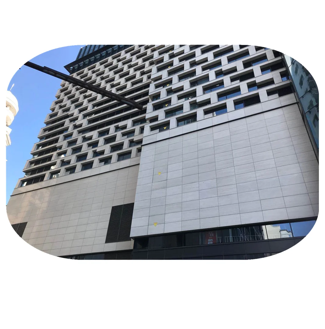Limestone Exterior Marble Facade Lightweight Honeycomb System Outdoor Wall Cladding Panels Decorative for High Rise Building