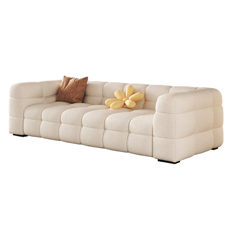 Wholesale modern sectional sofas set furniture manufacturer comfortable white fabric couches sofa