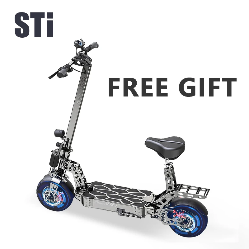 
Newest korea design MX60 2400W 60V 20Ah electric powerful mobility electric scooter 