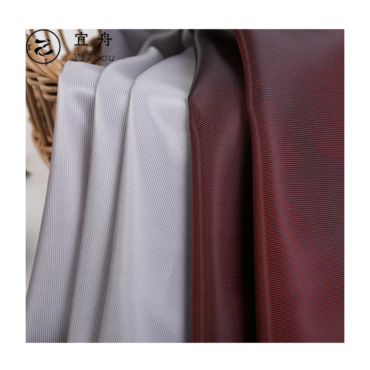 1906 55% polyester 45% viscose Calvary Twill P&V Lining anti-static high end suit twill lining fabric