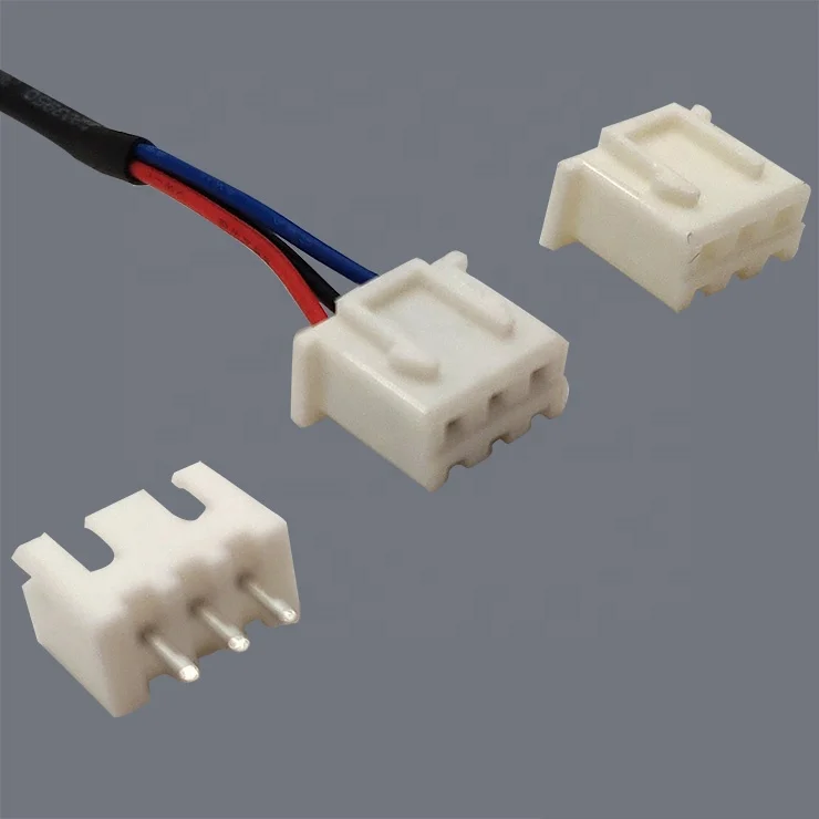  Пользовательский кабель 3 Pin 4 5Pin JST XH 2 54 мм 24AWG разъем с жгутом проводов