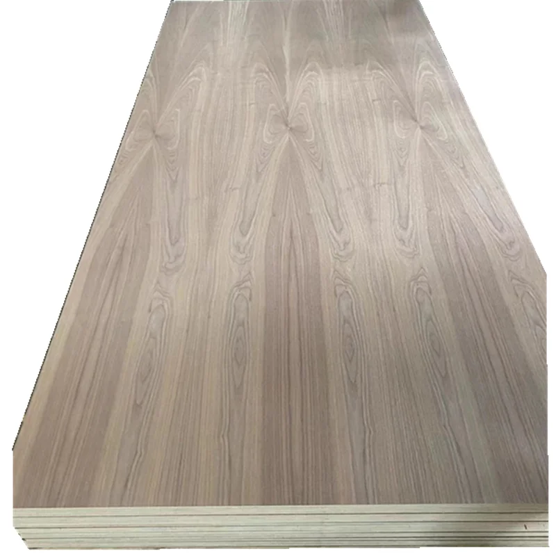 18mm Fancy Black Walnut Veneer Plywood With Furniture Grade