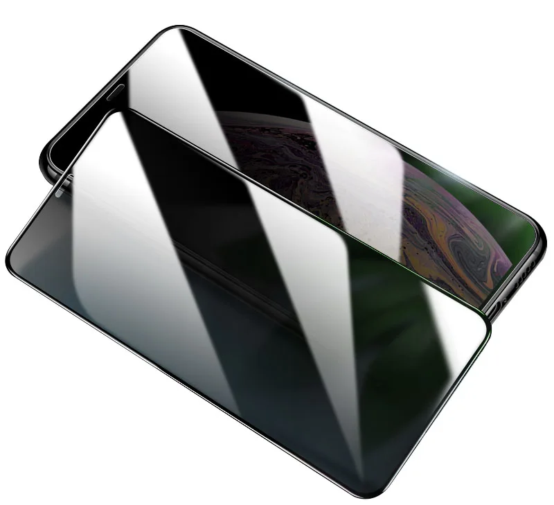 Анти-шпион с уровнем твердости 9H из закаленного стекла для Iphone 12 11 12 pro X XR XS MAX seprivacy экран защитная пленка закаленное стекло с противовзрывная защитная пленка