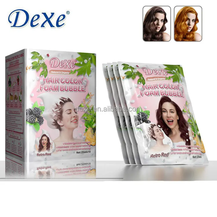 Professional Quick No Allergy Revolutionized Hair Dye with ZPT Conditioner Color Shampoo