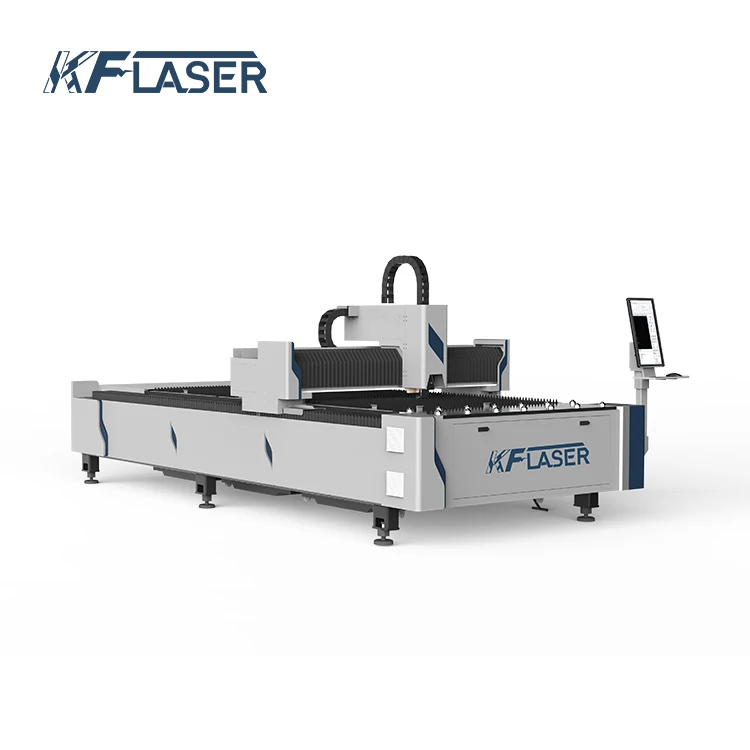 China Factory Hot Selling Open Single Platform Fiber Laser Cutting Machine For Metal 3000w
