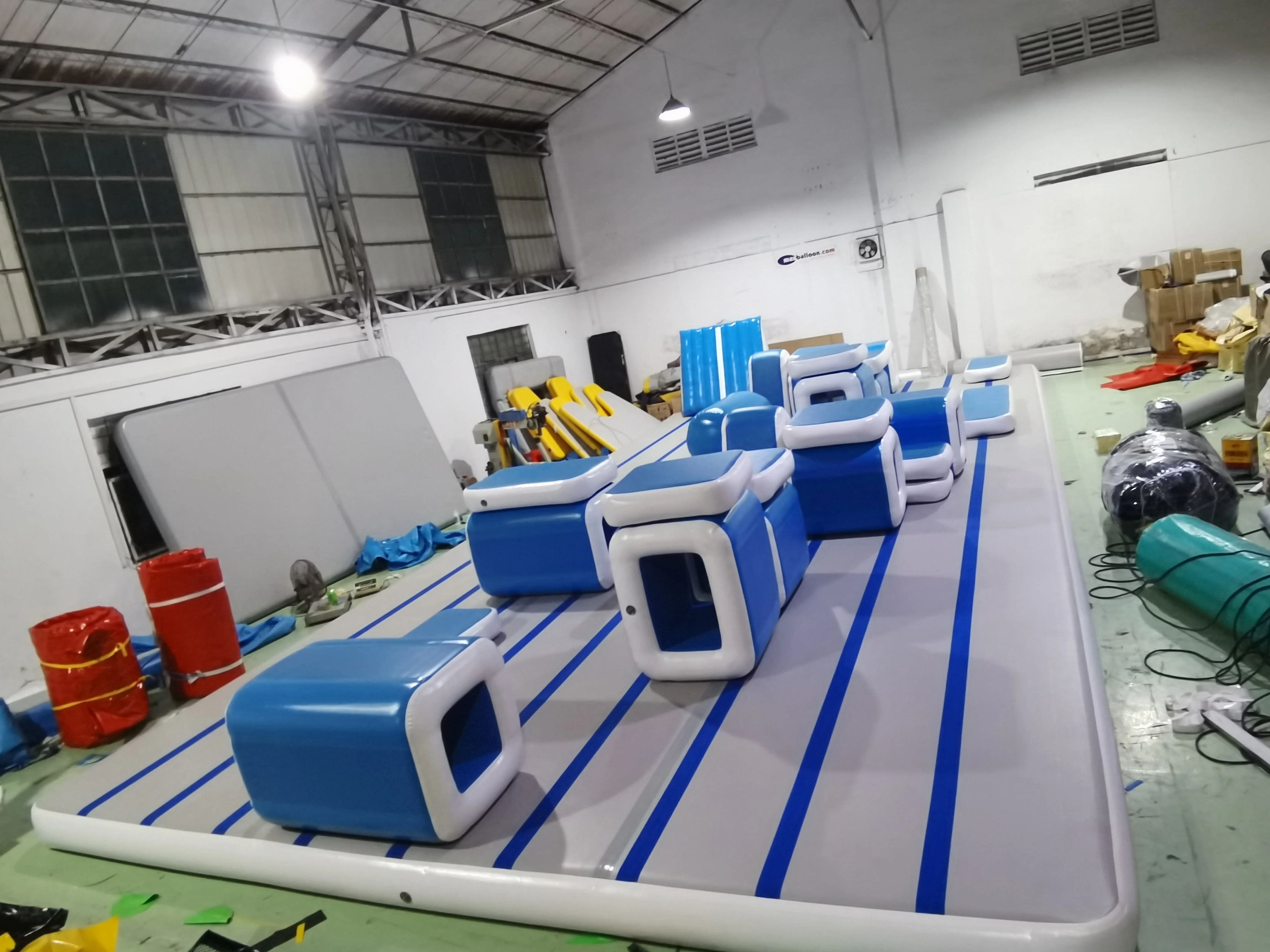 CQ  Factory Made Freestyle Air Obstacle Inflatable Parkour Sports Games