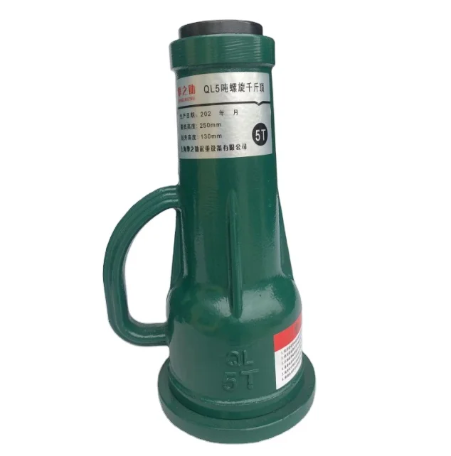3.2T- 50T Factory Manufacture Hydraulic Heavy Duty Adjustable Pipe Steel Welded Car Screw Jack for LIfting