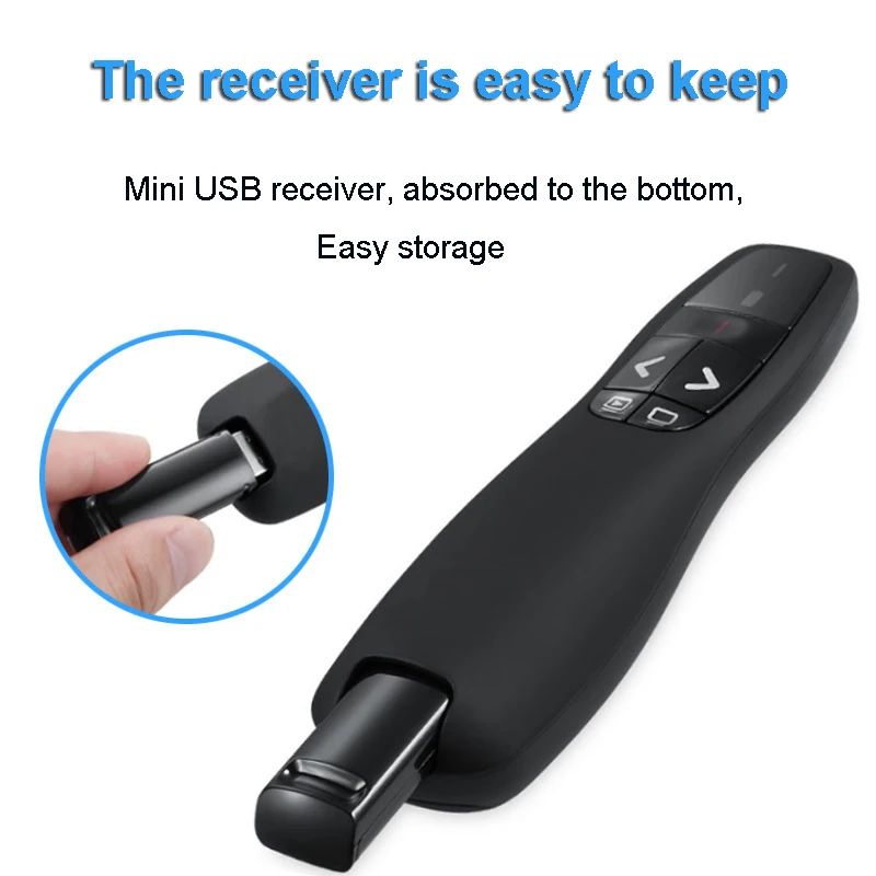 Презентатор PPT R400 беспроводной презентационный пульт дистанционного управления с лазерной указкой