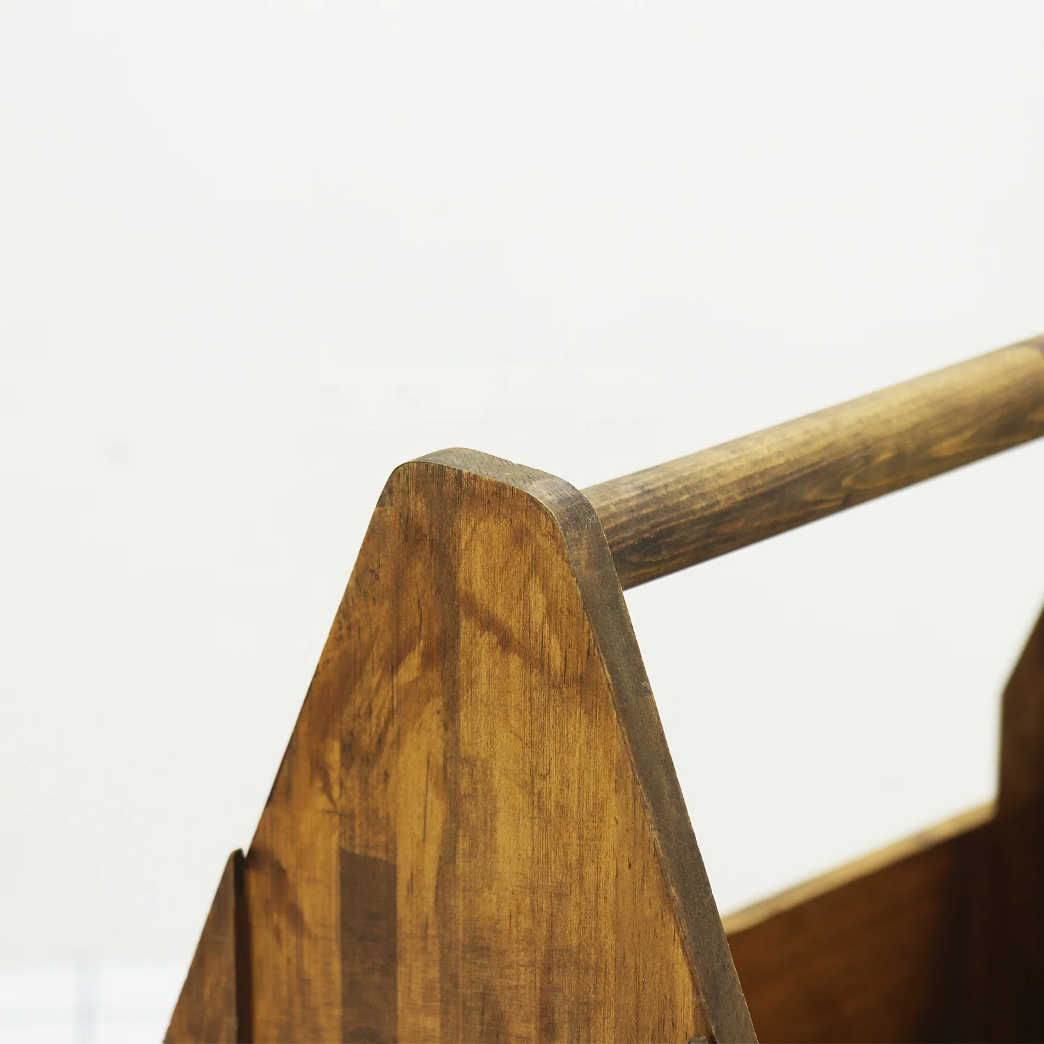 Wooden beer basket exquisite and retro restaurant bar household wooden wine rack