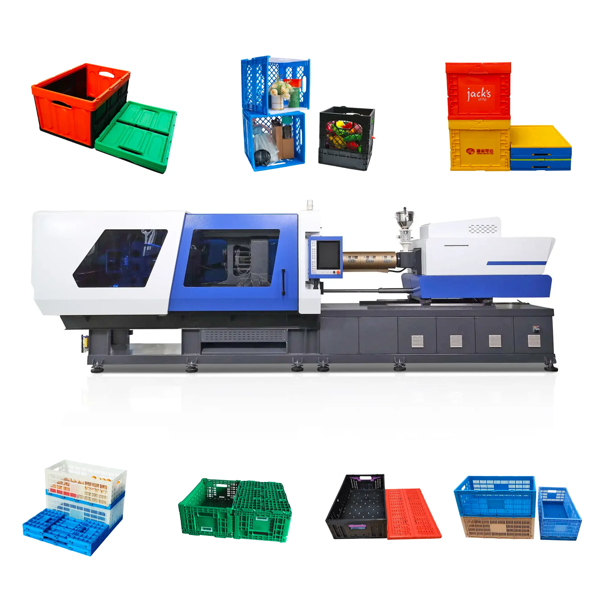 JOIN Fully Automatic Preform Injection Blow Molding Machine Price Fruit Baskets