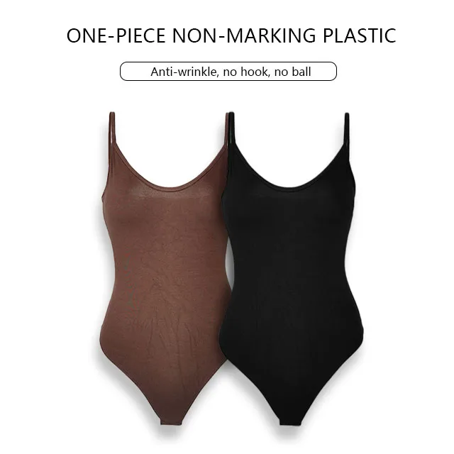 Women  Tummy Control Shapewear Seamless Sculpting Thong Body Shaper Tank Top