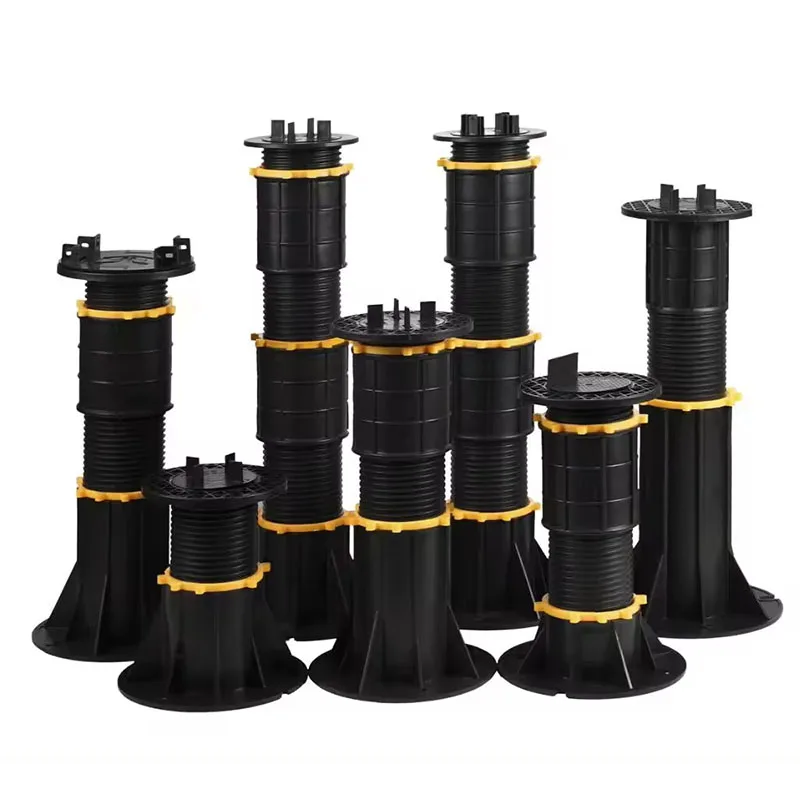 Outdoor Deck Ceramic Tiles Flooring Joist Best-selling Self-leveling Paver Support Adjustable Plastic Pedestal