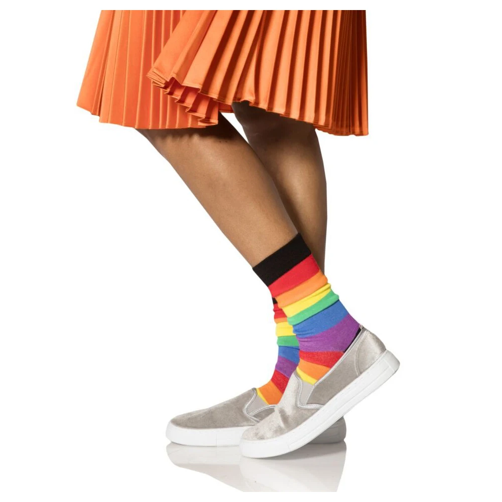 AJ1807 White High Quality Wholesale Custom Cotton Sexy Japan Teen Young School Girl Tube Socks