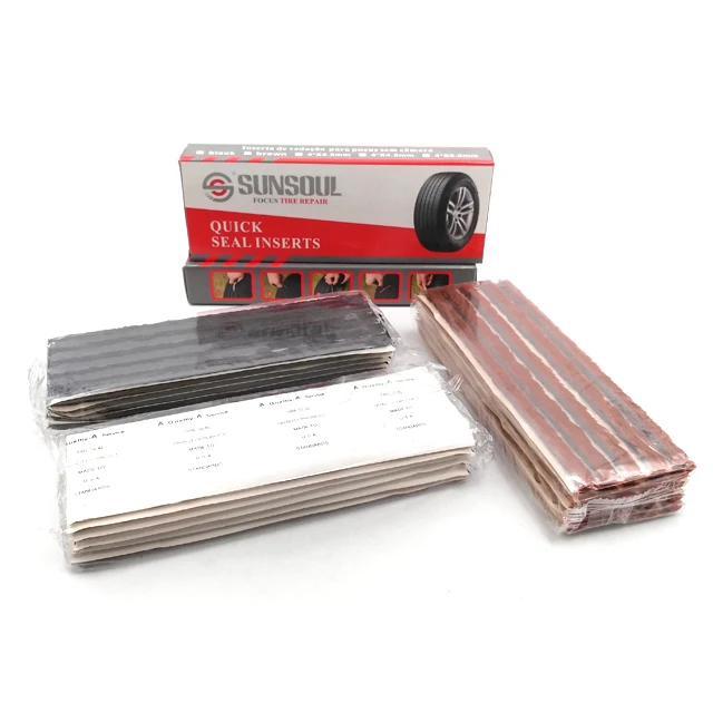 6*100mm Quick Insert Soft Tyre Radial Vulcanized Puncture Hot Tire Seal String products of vulcanized tires