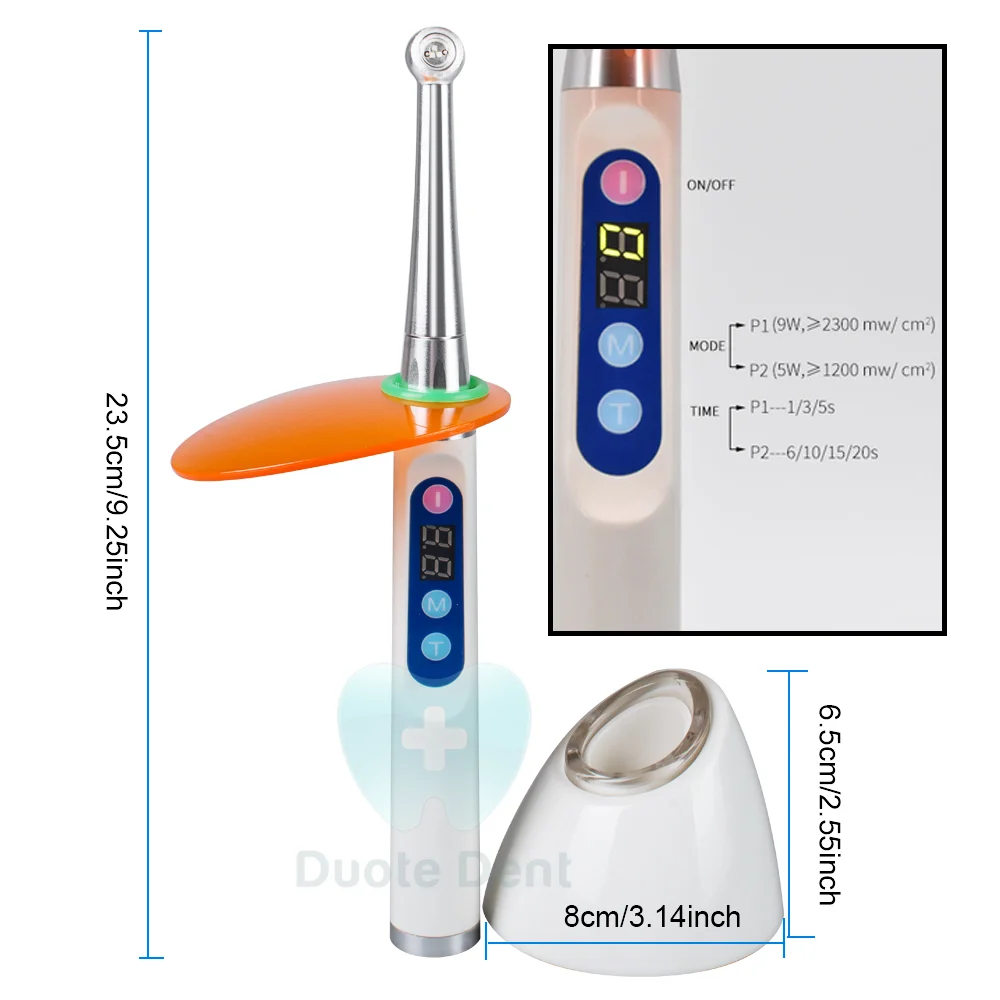 Dental equipment curing light LED cure lamp one second led with caries detection/Light cure adhesive composite orthodontics