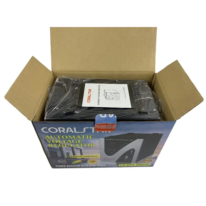 Wholesale  3000VA automatic voltage  stabilizer /voltage regulator  with USB port