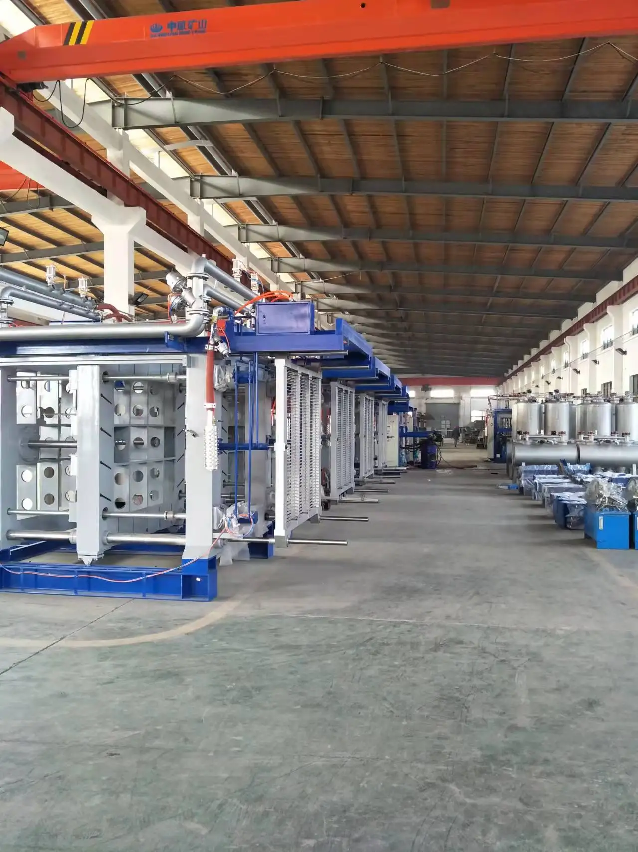 Qihang EPS polystyrene boxes making styrofoam foam equipment