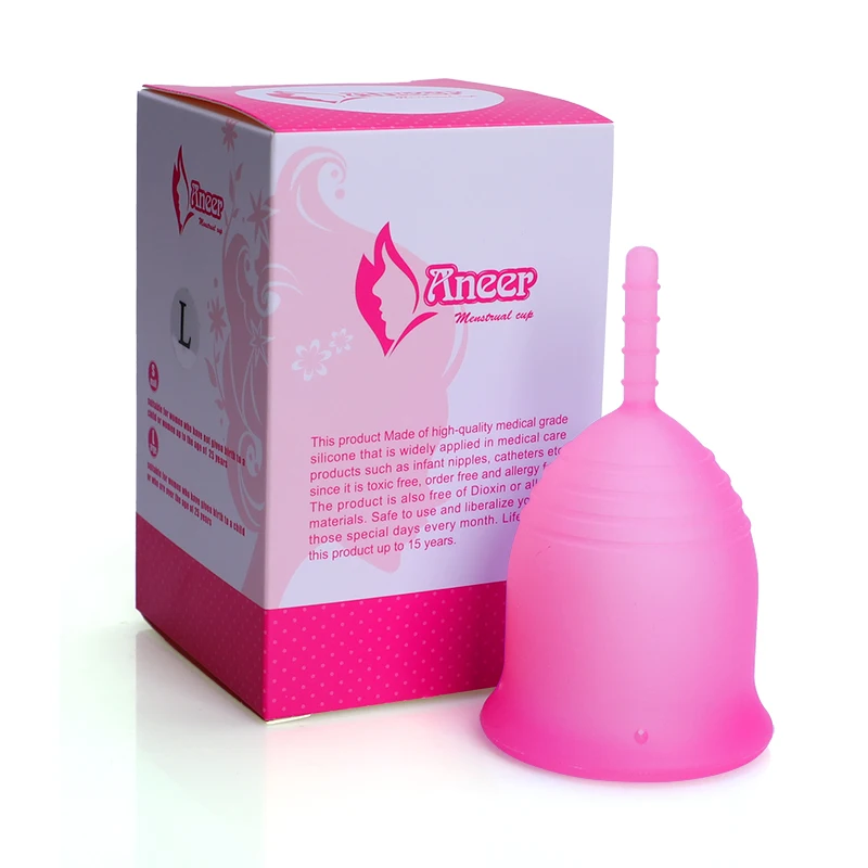 Menstrual Cup Women Period Cup Medical Grade Silicone Lady Cup Feminine Hygiene Menstrual Collector Gift Vaginal Tampons
