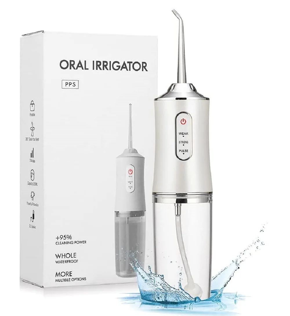 Electric Oral Care Irrigator In-Depth Cleaning Water Toothpick PX7 Waterproof Dental Jet