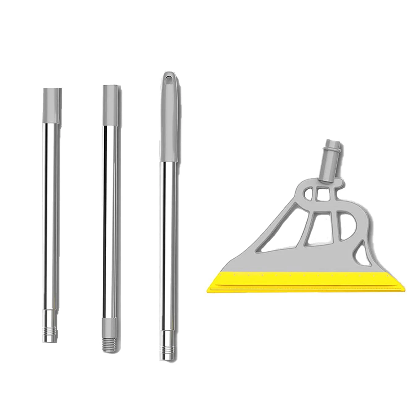 32*130CM Factory Wholesale Multifunction Magic Broom Sweeper, 2 in 1 Rubber Easy Remove Water, Pet Hair, Dust, Window Cleaning