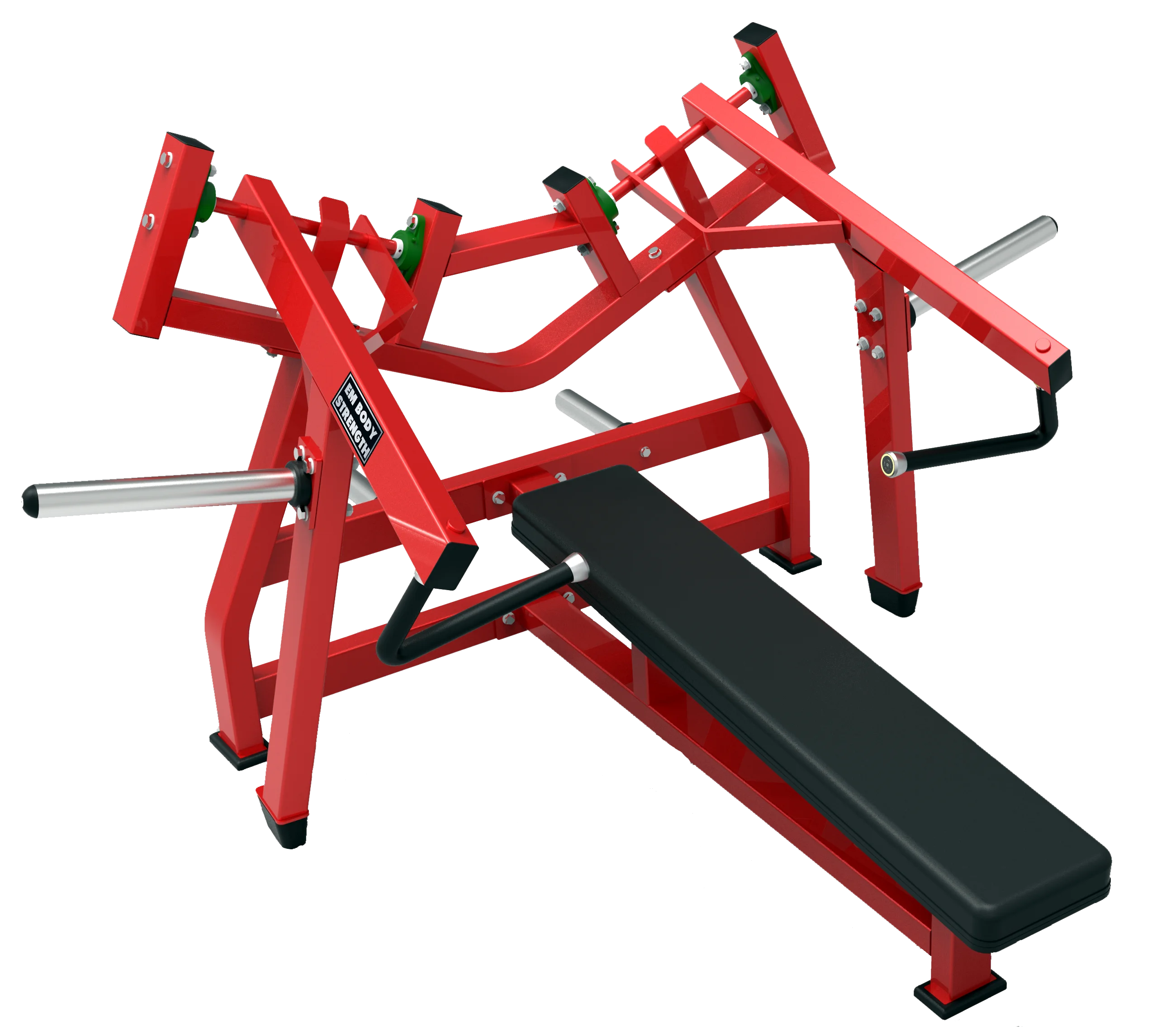 Dezhou Factory Club Gym Fitness Equipment Plate Press EM902 Iso-Lateral Horizontal Bench
