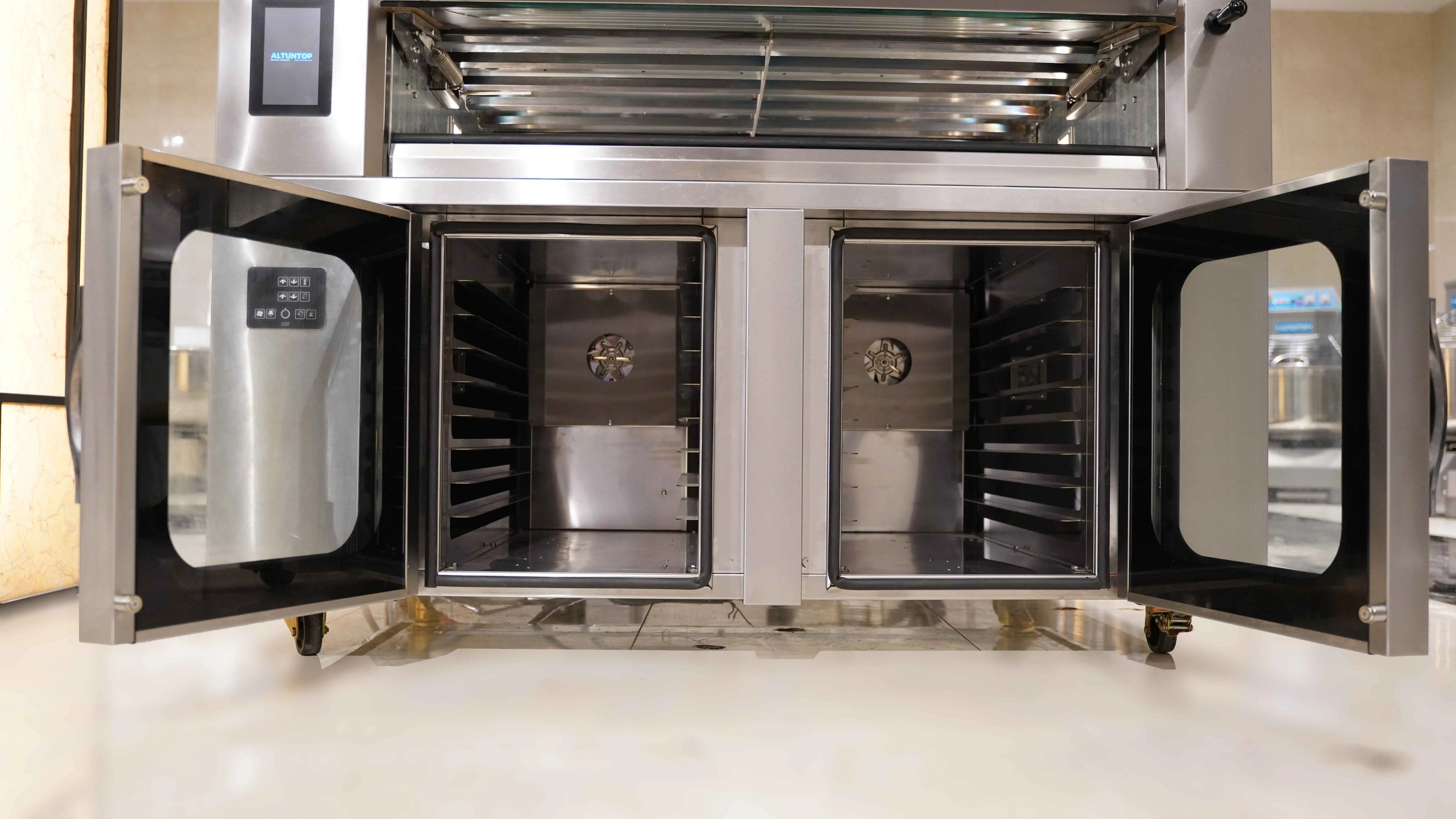 BEST QUALITY ELECTRICAL MODULAR THREE DECK OVEN 120*200 OEM ENDUSTRIAL KITCHEN EQUIPMENT FOR BAKING BAKERY EQUIPMENT