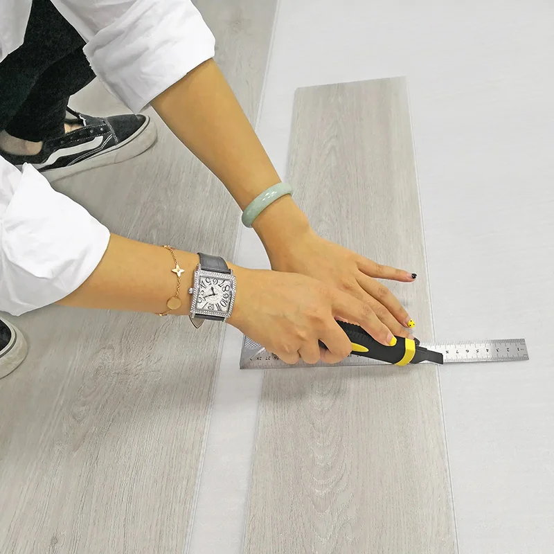 4mm 5mm 6mm fireproof rigid core pvc tiles parquet pvc vinyl spc click lock flooring