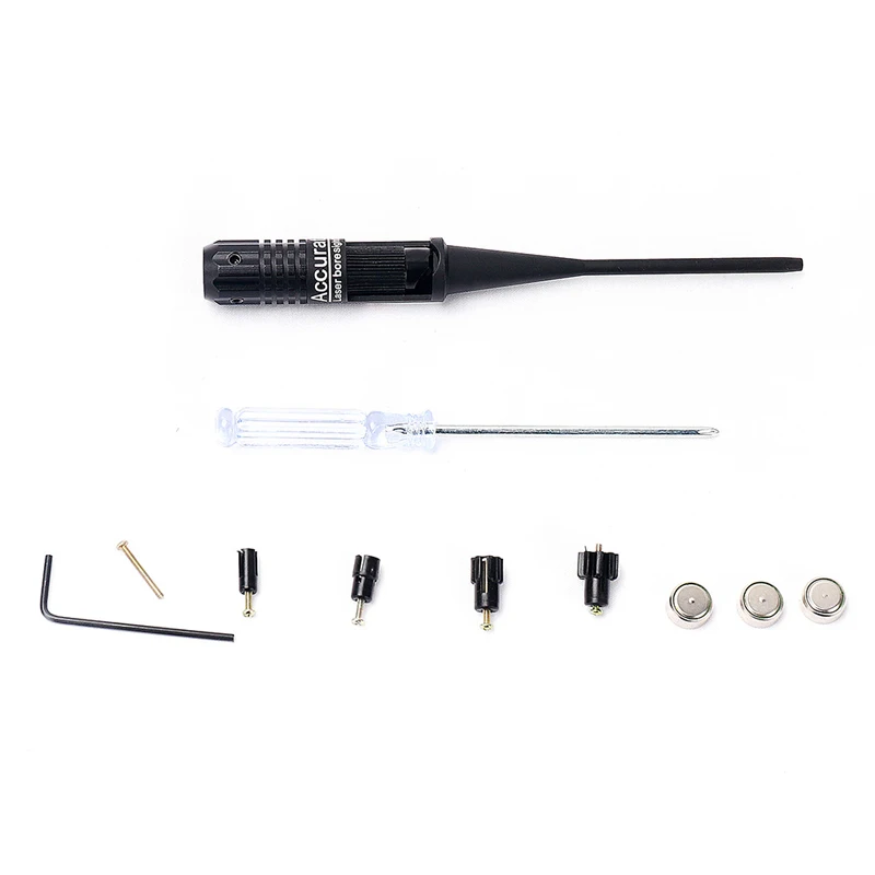 CE Green Red Laser Calibrator Optical Sight Zeroing Target Setting Kit Calibration Instrument Infrared Calibrator