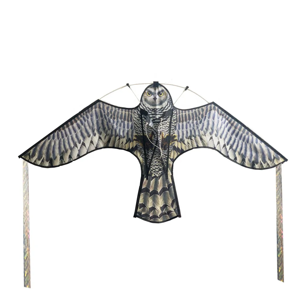 New  patten Ripstop Polyester  anti  scare bird owl hawk eagle kite for bird control repellent