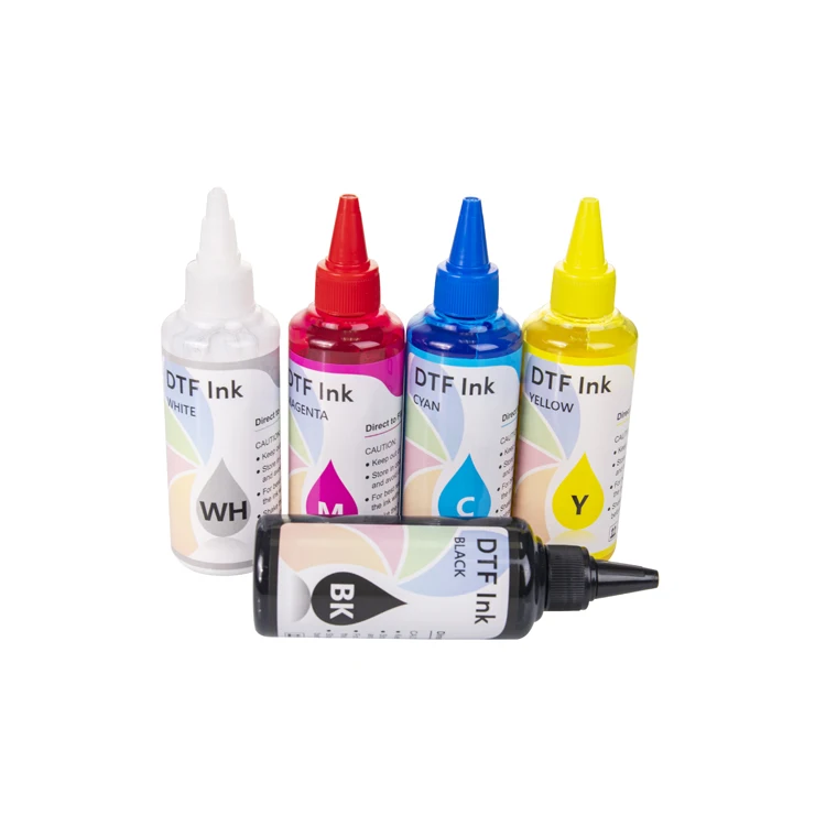 Premium 100ML Bulk Waterproof PET Film DTF White Pigment Ink For Epson