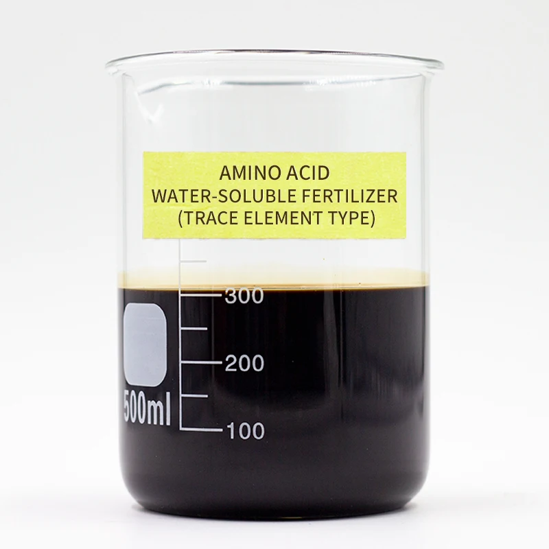 Chelated Trace Elements Fertilizer Ca Mg Mn Cu Fe Zn Plant Yield Enhancer Amino Acids Fertilizer Liquid