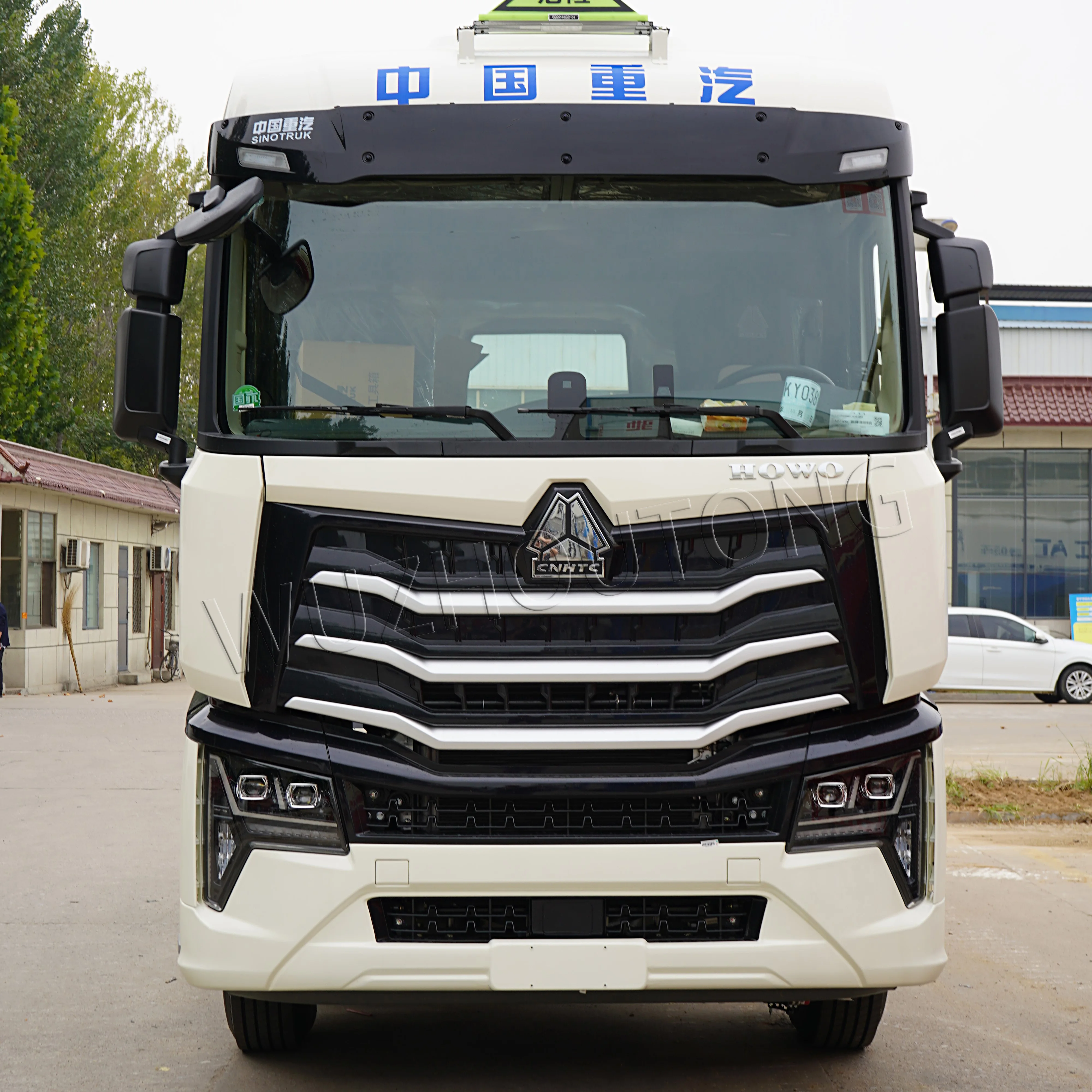 Best price Diesel Tractor Head Trucks 6x4 Left Steering Euro 4 used truck tractor trailer