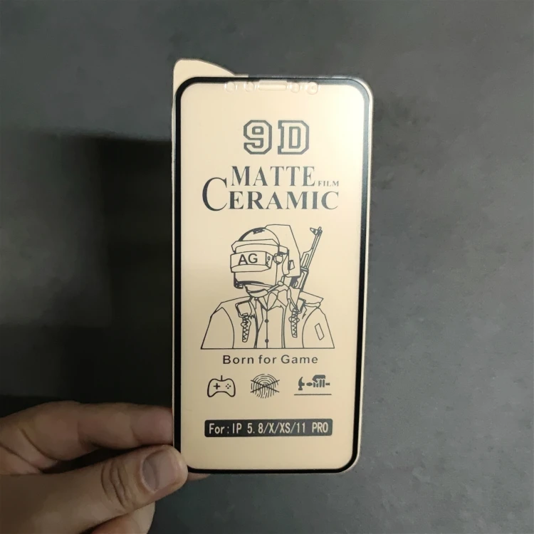 Wholesale Price 9D Matte Ceramics Film for Realme 5 Pro for Infinix Hot 10 Ceramic Matte Glass Film for Honor Band 6 Protector