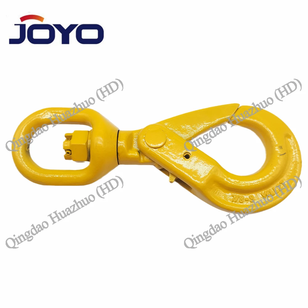 G80 G100  swivel Self locking safety  Lifting  hooks US type,CE certification,ISO9001:2015...