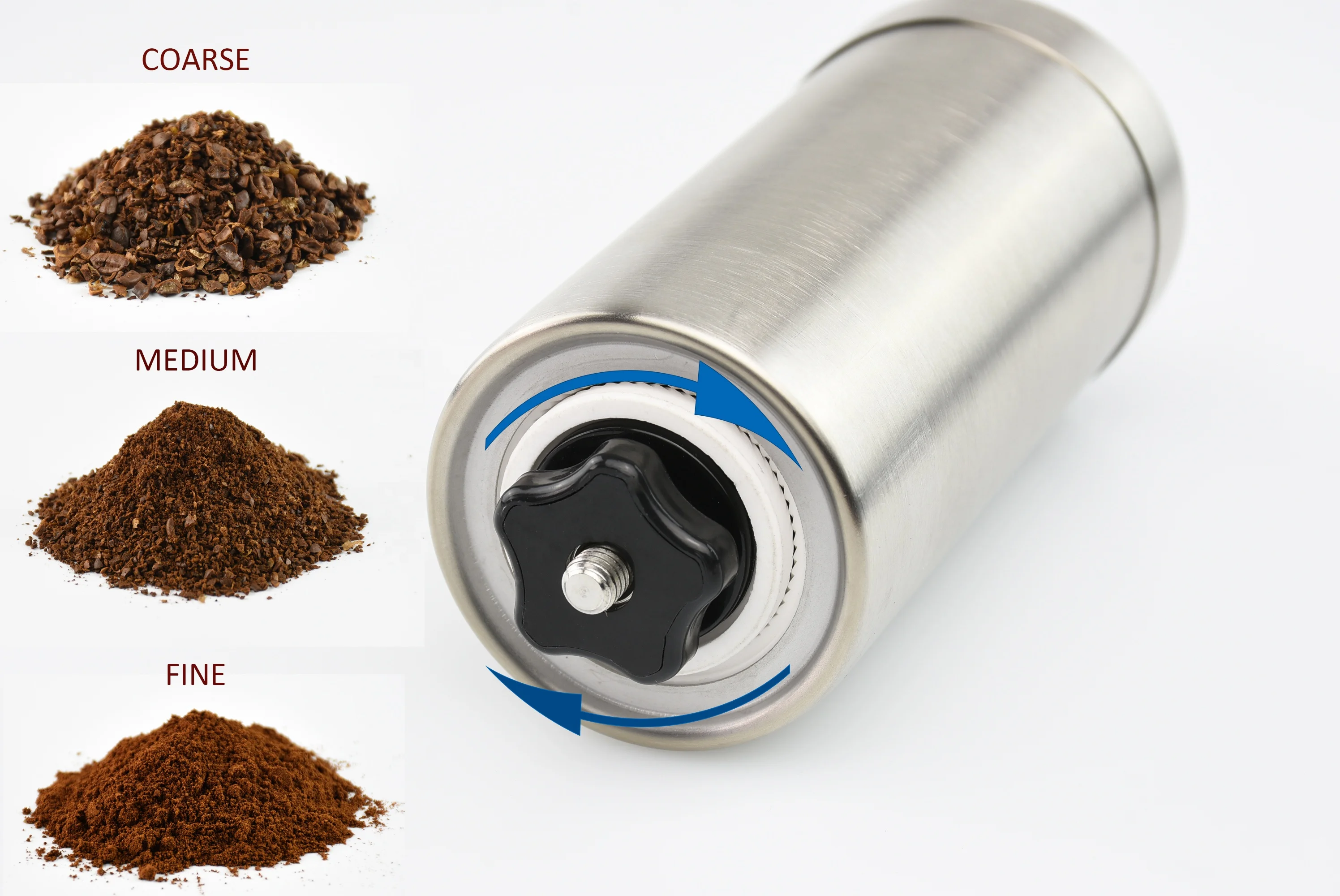 Portable manual coffee grinder Conical Burr Hand Coffee Bean Grinder