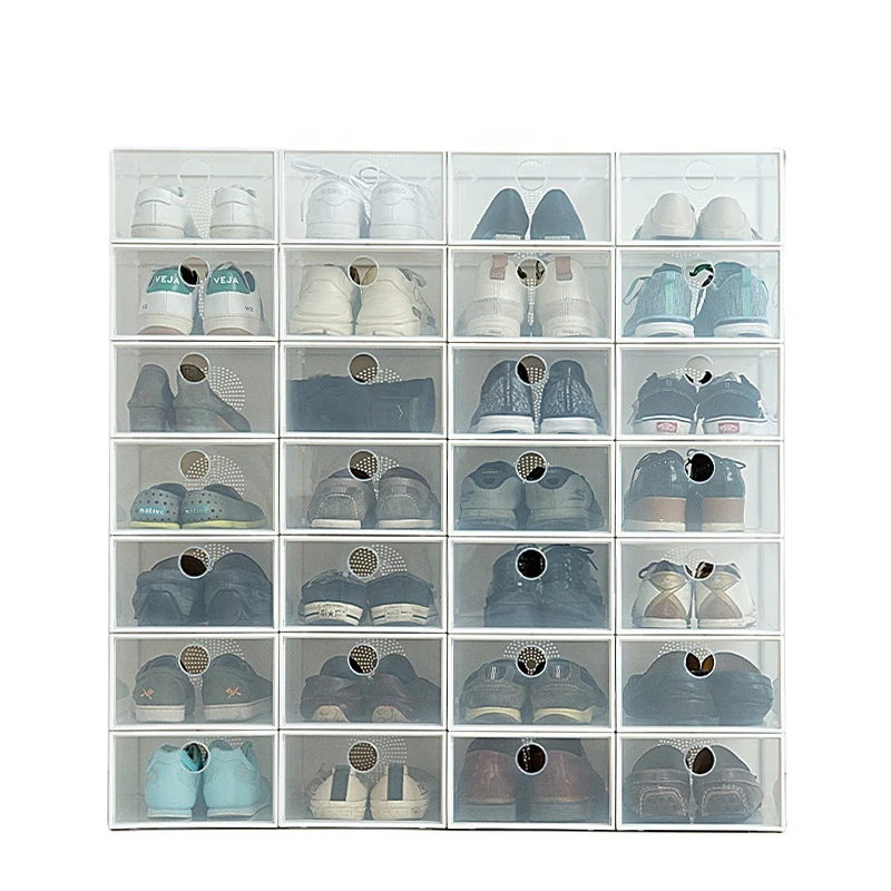 
Home/living Transparent Plastic Shoe Containers Plastic Storage Box Drawer 